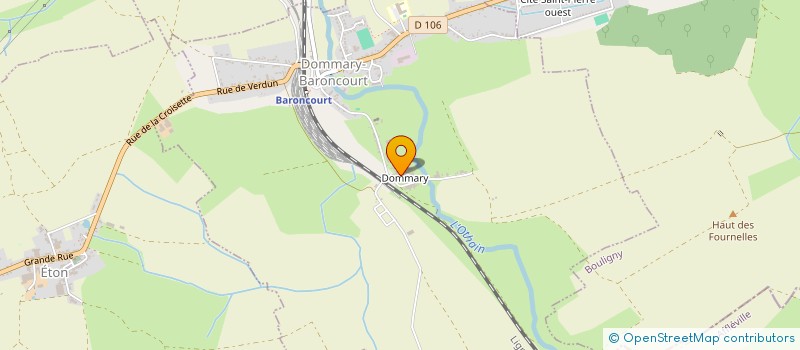localisation de l'entreprise EARL DU CHEMIN à DOMMARY-BARONCOURT