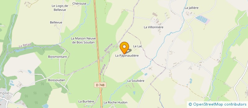 localisation de l'entreprise EARL DU CHEMIN BLANC à LES GROSEILLERS