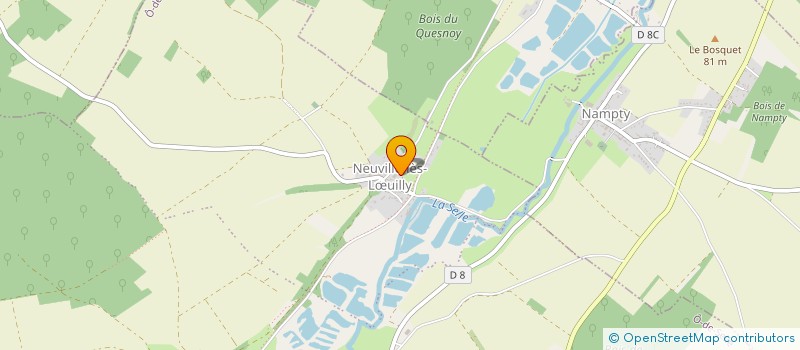 localisation de l'entreprise EARL DU CHEMIN VERT  O-DE-SELLE