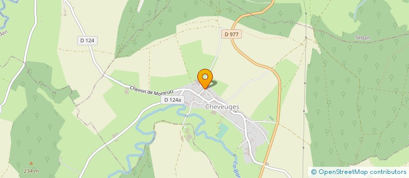 localisation de l'entreprise EARL DU CHENAN à CHEVEUGES