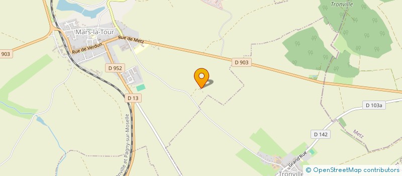 localisation de l'entreprise EARL DU CHENOIS  BECHAMPS