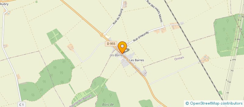 localisation de l'entreprise EARL DU CHEVAL BLANC à BOULAY-LES-BARRES