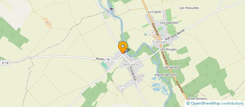 localisation de l'entreprise EARL DU CHEVRET  AMANCE