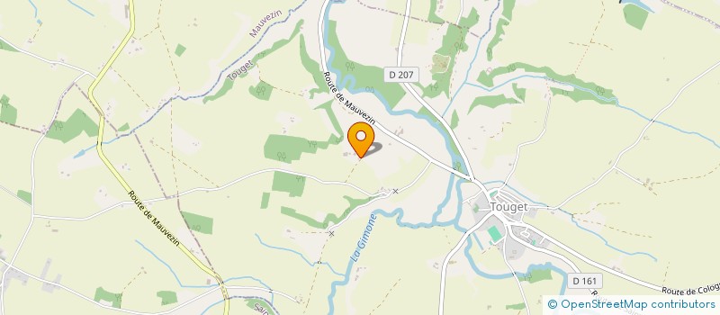 localisation de l'entreprise EARL DU CHOT  THOUX