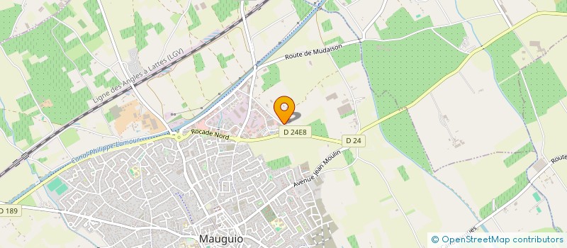 localisation de l'entreprise EARL DU CLAUD  LANSARGUES