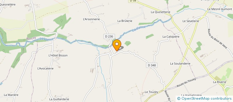 localisation de l'entreprise EARL DU CLOS A JAN  SAINT-DENIS-LE-GAST