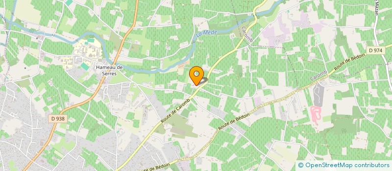 localisation de l'entreprise EARL DU CLOS DE SERRES  CARPENTRAS