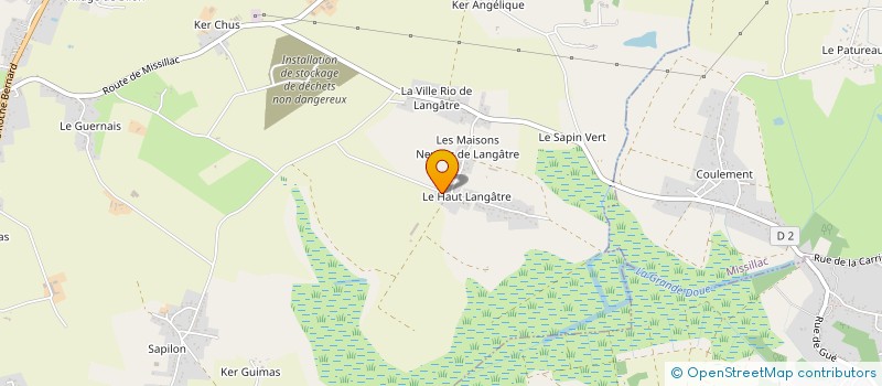 localisation de l'entreprise EARL DU CLOS DES BRUYERES à HERBIGNAC