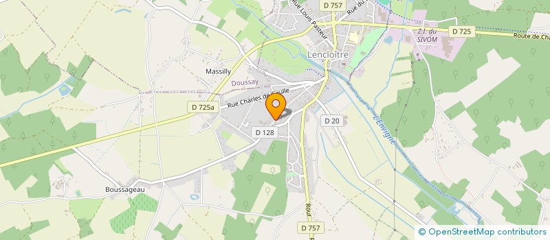 localisation de l'entreprise EARL DU CLOS MISPIERRE à LENCLOITRE
