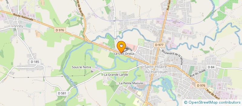 localisation de l'entreprise EARL DU CLOS NORMAND à SAINT-HILAIRE-DU-HARCOUET