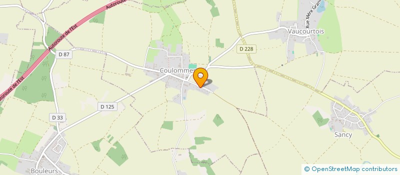 localisation de l'entreprise EARL DU COLOMBIER à COULOMMES