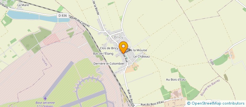 localisation de l'entreprise EARL DU COLOMBIER HEURDY à BRICY