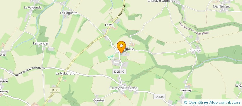 localisation de l'entreprise EARL DU COLOMBIER PITEL à CROISILLES