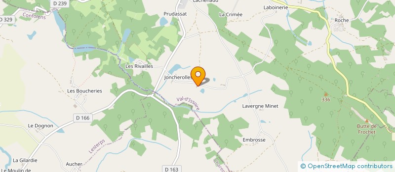 localisation de l'entreprise EARL DU COQ OVIN à VAL D'ISSOIRE