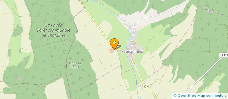 localisation de l'entreprise EARL DU COTILLON NOIR  GIBEAUMEIX