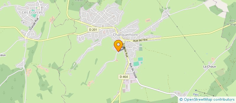 localisation de l'entreprise EARL DU CROT-NAPPEZ à CHARQUEMONT