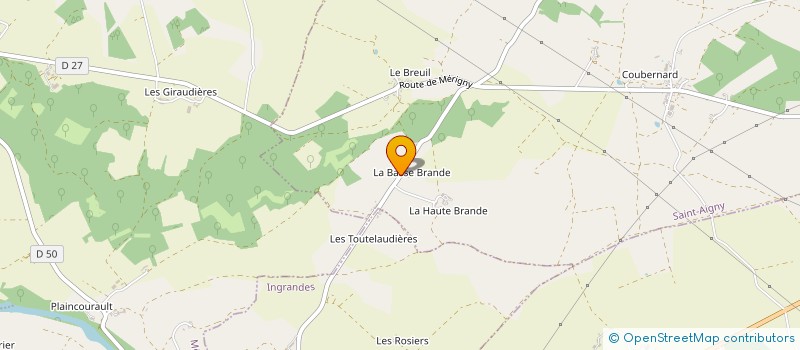 localisation de l'entreprise EARL DU CYGNE à LE BLANC