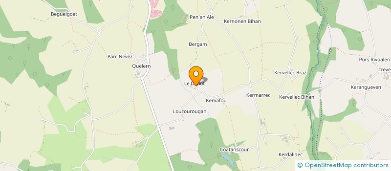 localisation de l'entreprise EARL DU DANOT à PLOURIN-LES-MORLAIX
