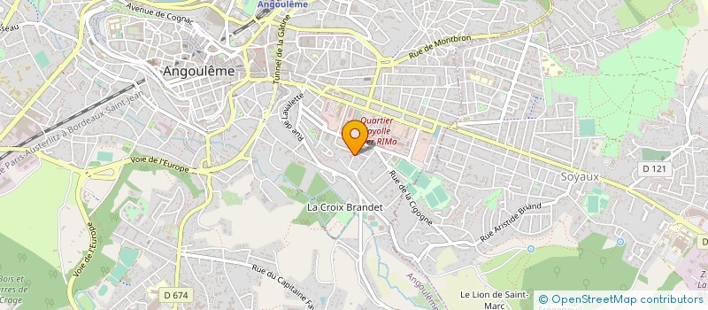 localisation de l'entreprise EARL DU DOMAINE DE PLESSAC à ANGOULEME