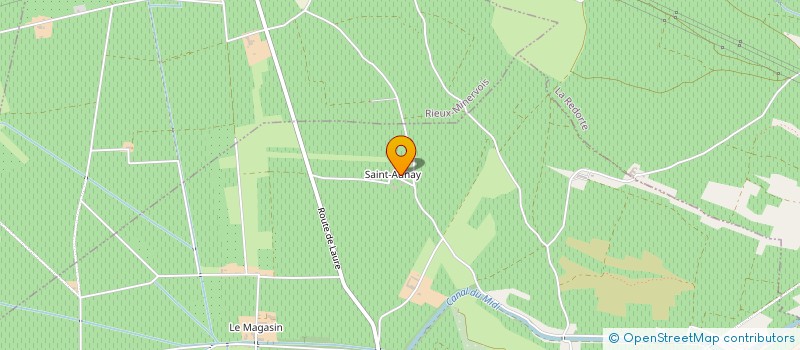 localisation de l'entreprise EARL DU DOMAINE DE SAINT AUNAY  PUICHERIC