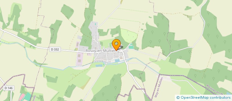 localisation de l'entreprise EARL DU DOMAINE DE SCIPION  ROSOY-EN-MULTIEN