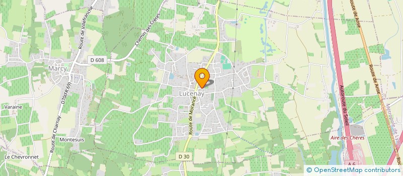 localisation de l'entreprise EARL DU DOMAINE DES GRANDES TOURS  LUCENAY