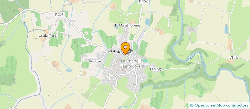 localisation de l'entreprise EARL DU DOMAINE DU BUISSON à MAUGES-SUR-LOIRE