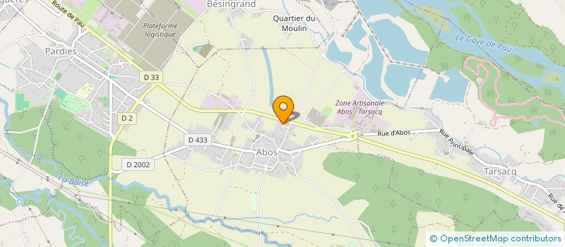 localisation de l'entreprise EARL DU DOMAINE GANADE à MONEIN