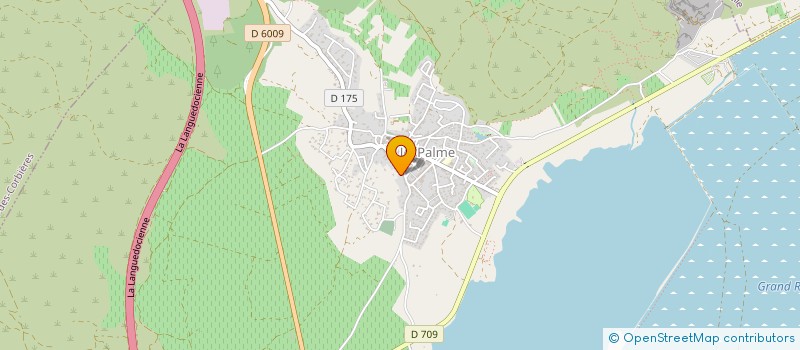 localisation de l'entreprise EARL DU DOMAINE LES MILLE VIGNES  LA PALME