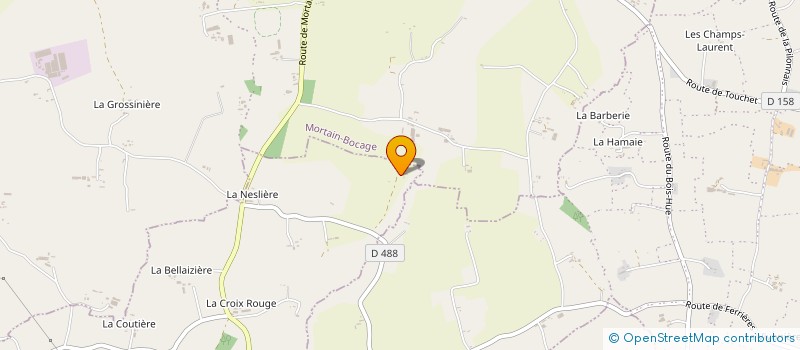 localisation de l'entreprise EARL DU DOMAINE PEIGNON à LE TEILLEUL