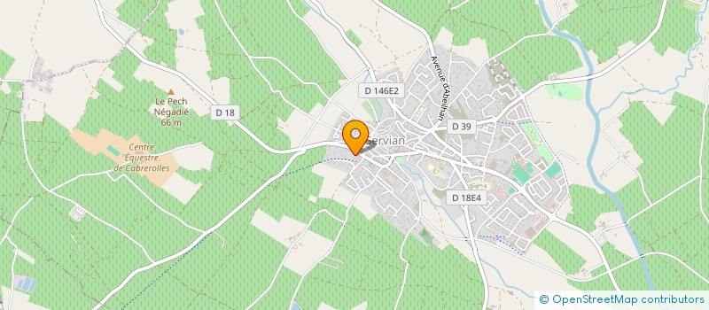 localisation de l'entreprise EARL DU DOMAINE SAINT GEORGES  ABEILHAN