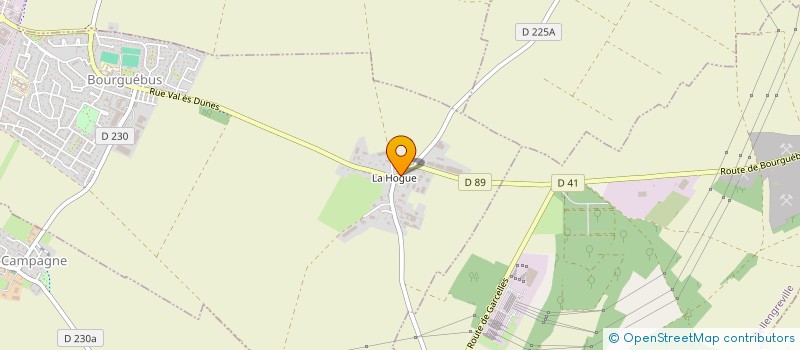 localisation de l'entreprise EARL DU DOUET - CHRISTOPHE PAYPE  BOURGUEBUS