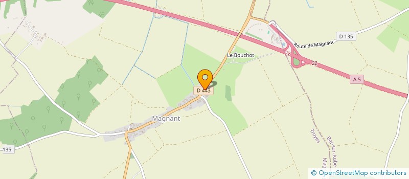 localisation de l'entreprise EARL DU DUIZIN  MAGNANT