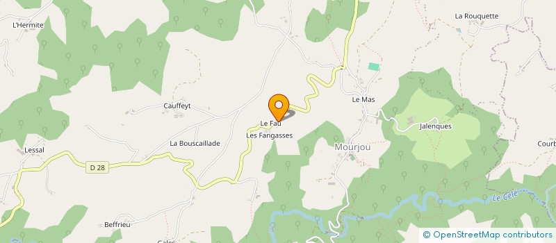 localisation de l'entreprise EARL DU FAU à PUYCAPEL