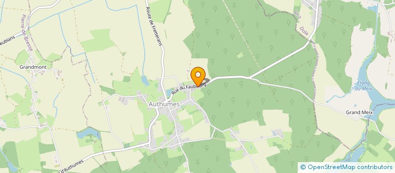 localisation de l'entreprise EARL DU FAUBOURG  FRETTERANS