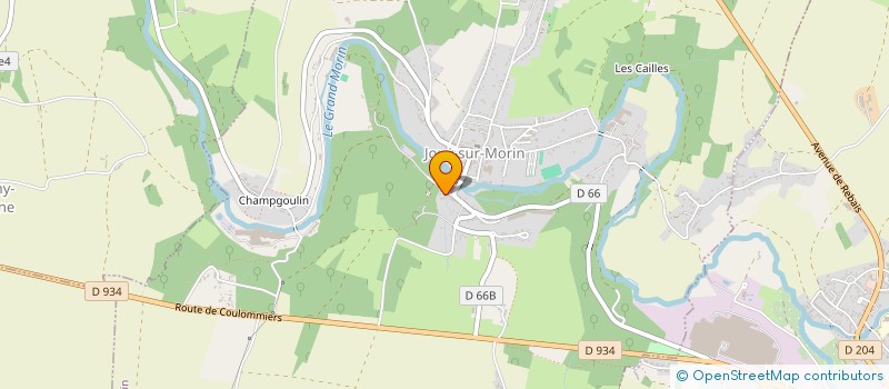 localisation de l'entreprise EARL DU FAUBOURG  CHOISY-EN-BRIE