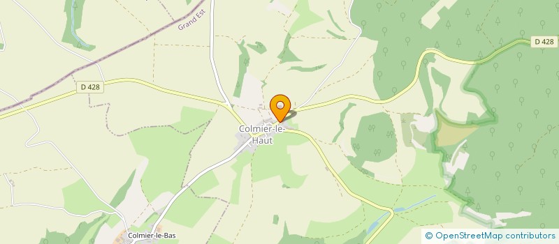 localisation de l'entreprise EARL DU FEU LOYEN à COLMIER-LE-HAUT