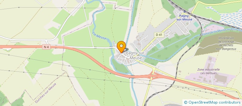 localisation de l'entreprise EARL DU FOUMET à MELIGNY-LE-PETIT