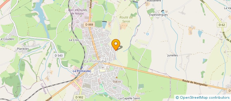 localisation de l'entreprise EARL DU FOUR  FLAVIN