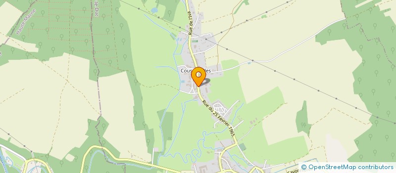 localisation de l'entreprise EARL DU FRAUCHIS à COUSANCES-LES-FORGES