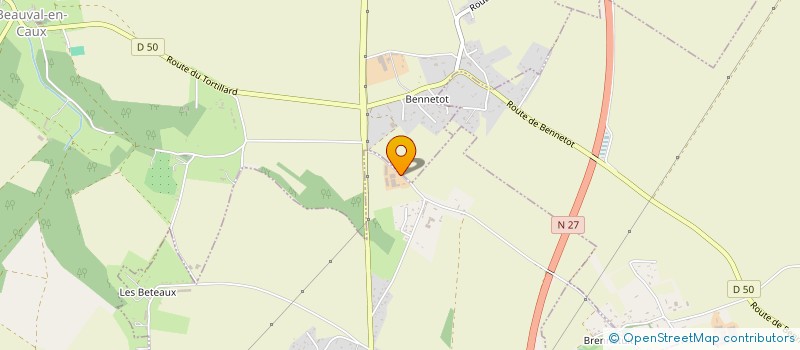 localisation de l'entreprise EARL DU FRESNE  BIVILLE-LA-BAIGNARDE