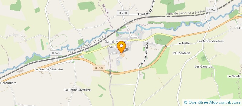 localisation de l'entreprise EARL DU FUTEL à SAINT-HILAIRE-SUR-RISLE