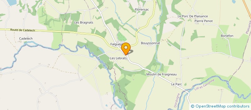 localisation de l'entreprise EARL DU GASTON à MONTAUT
