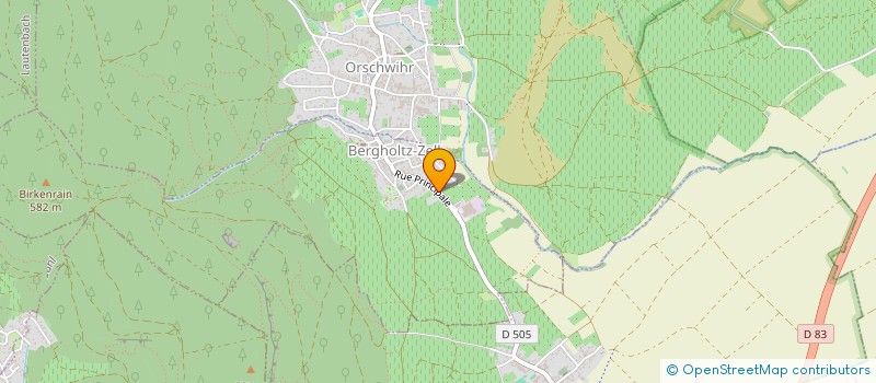 localisation de l'entreprise EARL DU GETTERLING  BERGHOLTZZELL