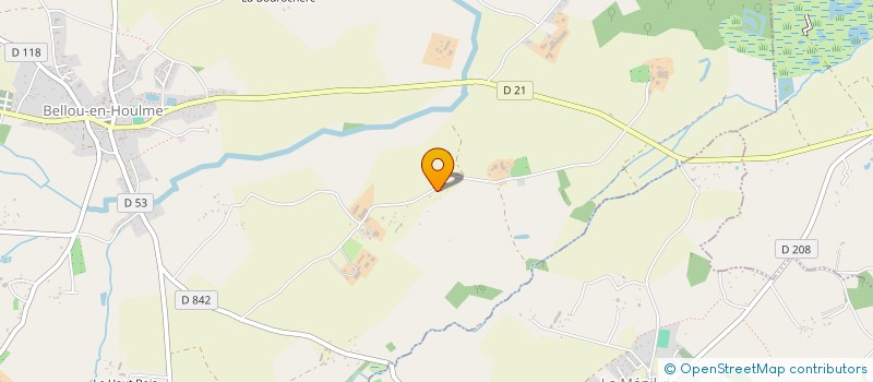 localisation de l'entreprise EARL DU GRAND BUISSON à SAIRES-LA-VERRERIE
