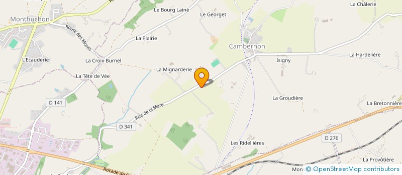 localisation de l'entreprise EARL DU GRAND CHEMIN à LA VENDELEE