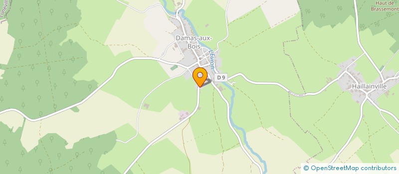 localisation de l'entreprise EARL DU GRAND MONT à DAMAS-AUX-BOIS