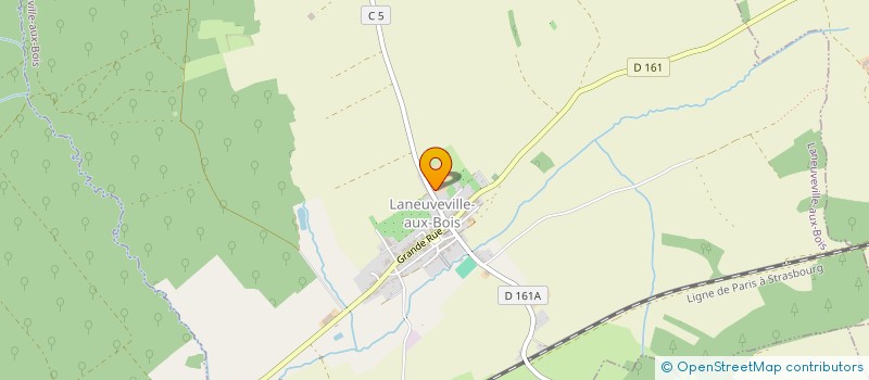 localisation de l'entreprise EARL DU GRAND NOYER  LANEUVEVILLE-AUX-BOIS