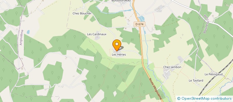 localisation de l'entreprise EARL DU GRAND RUISSEAU à MONTMOREAU