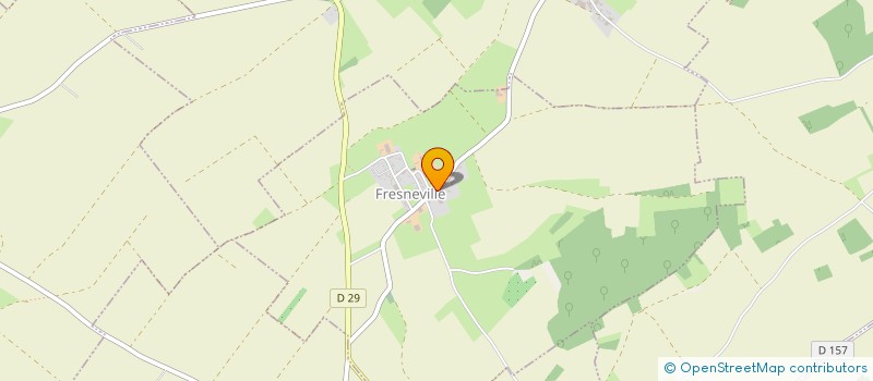 localisation de l'entreprise EARL DU GRAND SAULE  FRESNEVILLE
